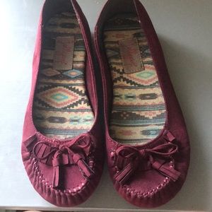 Jellypop moccasin flats size 7